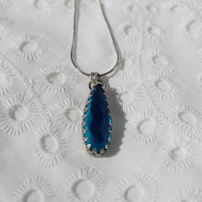 Blue Topaz Necklace